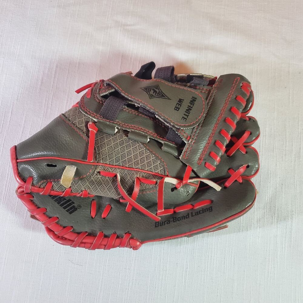 Franklin Shok-Sorb Infinite Web Baseball Glove 10.5" Model 22752 Gray Pink RHT